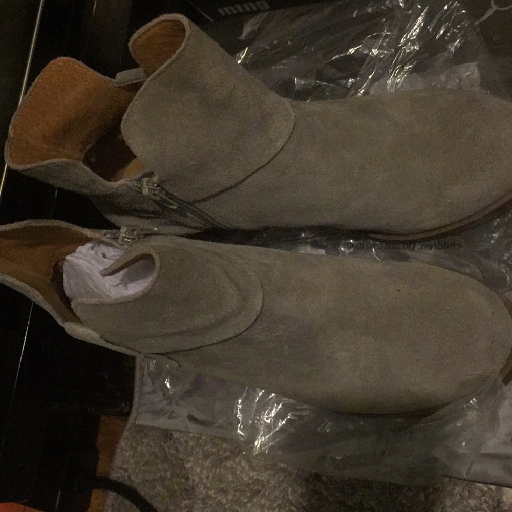 Beige Booties - Picture 2 of 7
